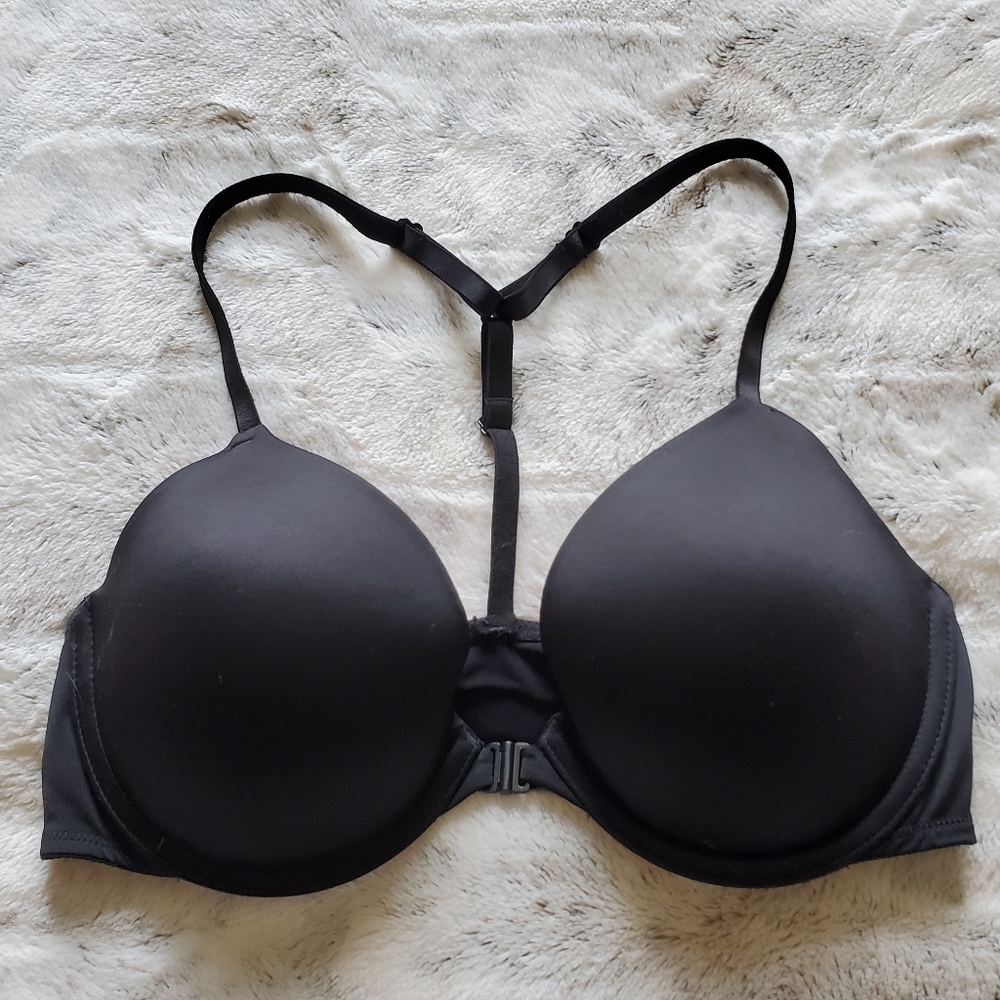 PINK T-Back Push Up Bra